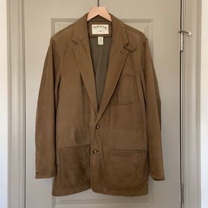 Orvis Leather Sporting Jacket